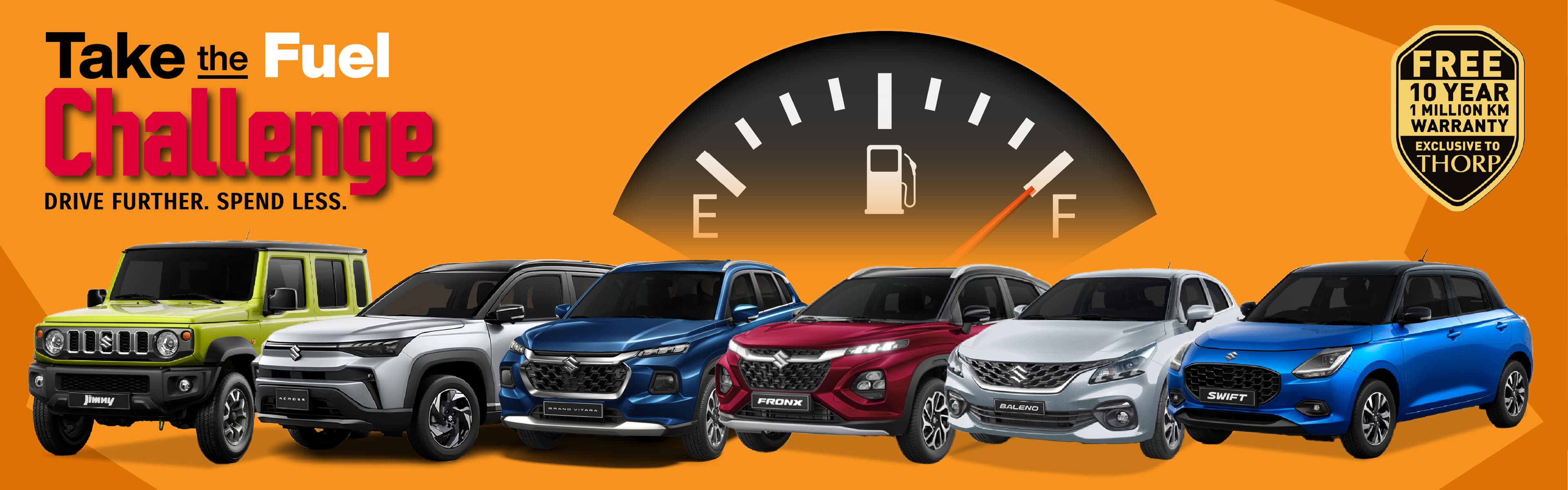 Suzuki fuel challenge banner