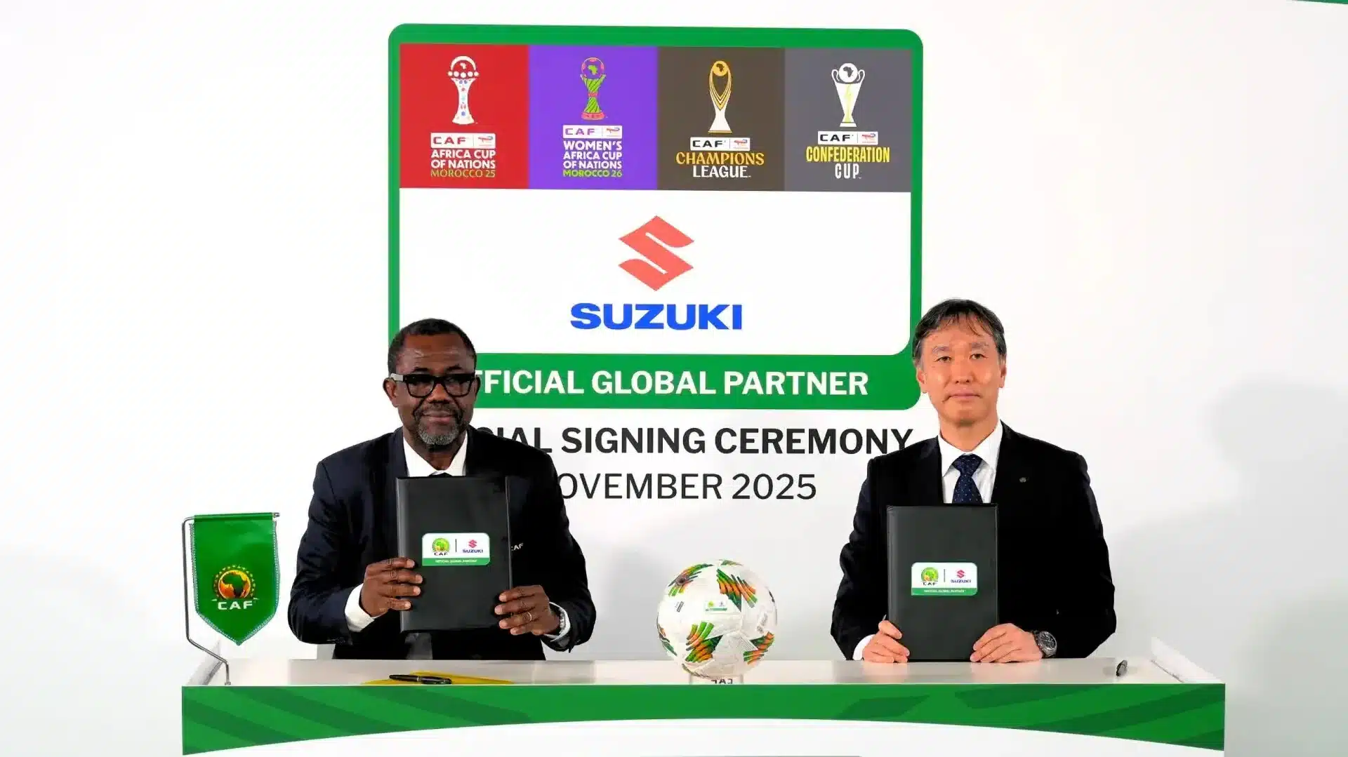 SUZUKI BECOMES OFFICIAL GLOBAL PARTNER OF AFCON MOROCCO 2025 AND CAF WOMEN’S AFRICA CUP OF NATIONS 2026