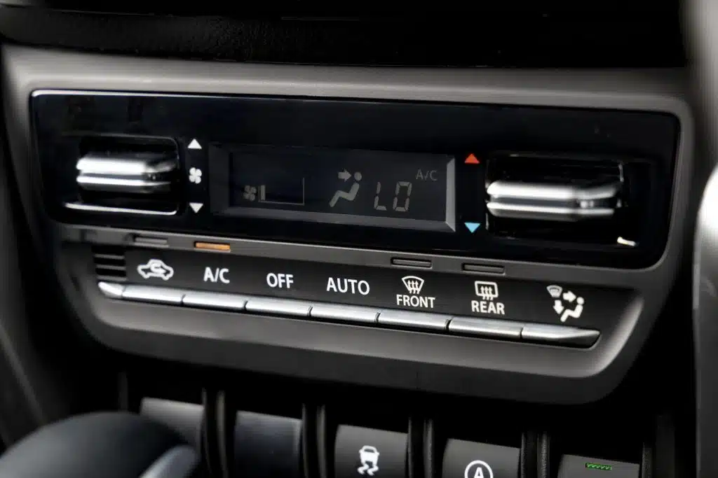 Suzuki Grand Vitara Buttons close up