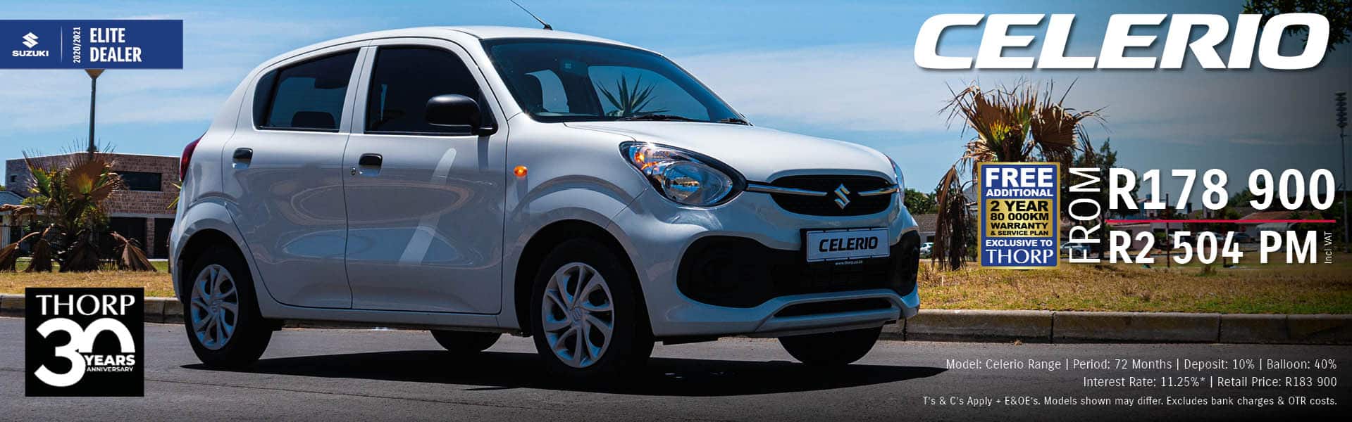 Suzuki Car Dealership in Cape Town Thorp Suzuki