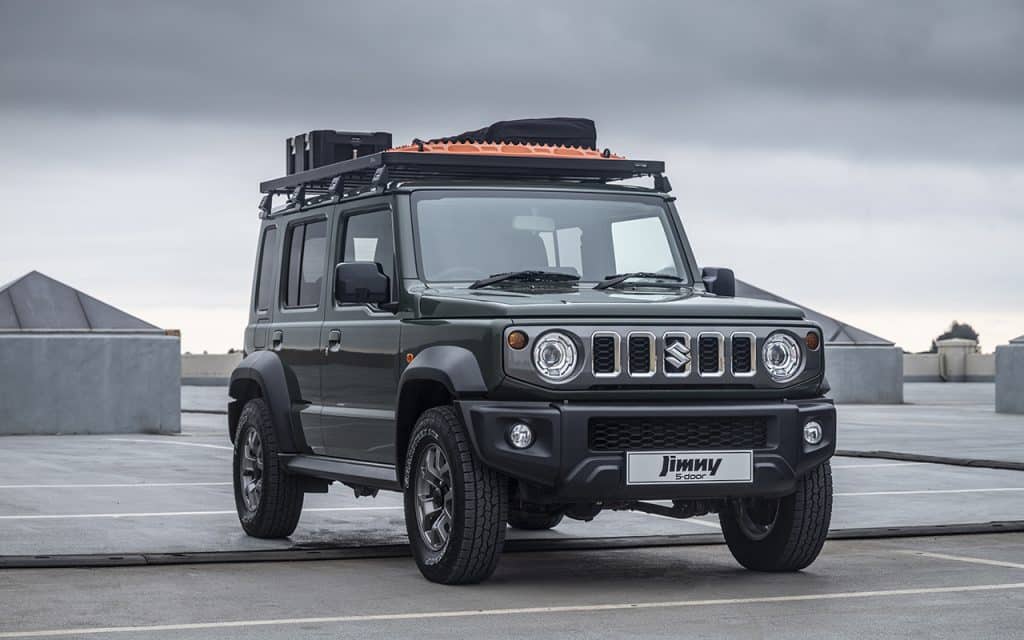 Front View of Suzuki Jimny 5 door